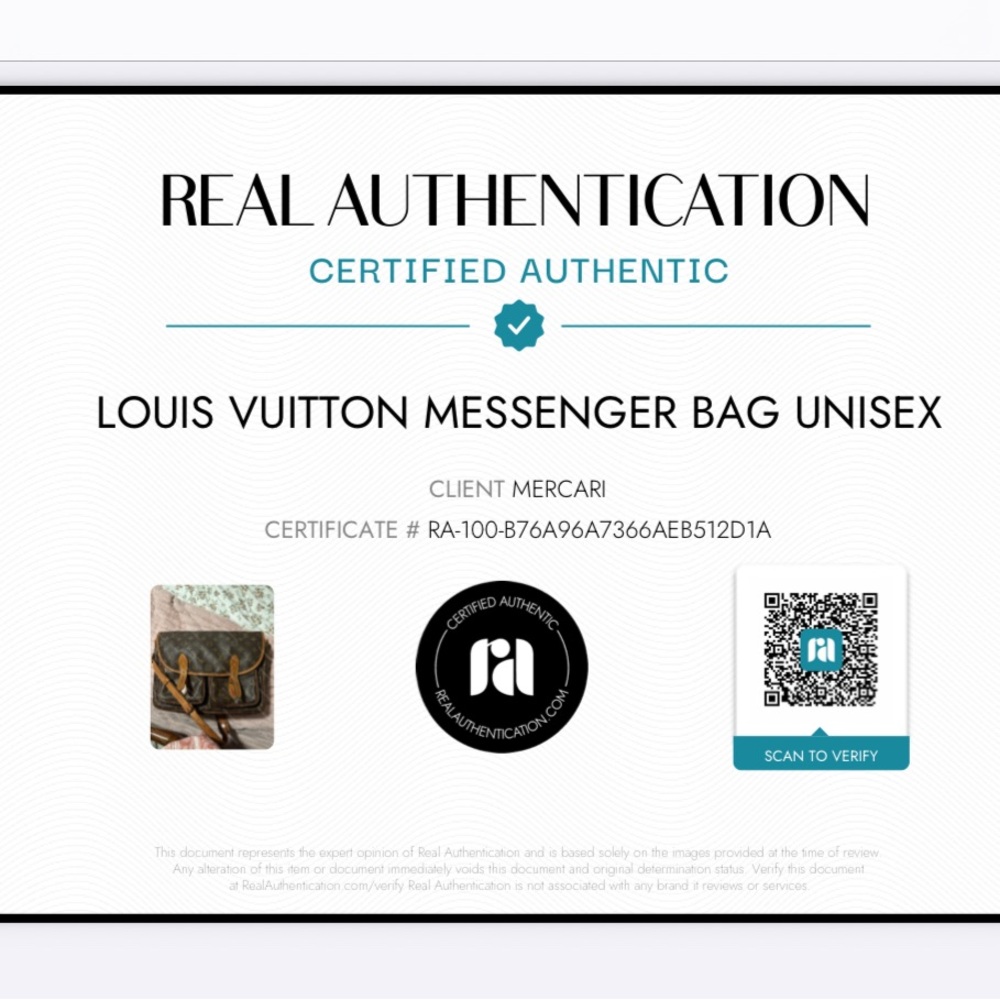Louis Vuitton Monogram Canvas Messenger Bag in Brown and Tan - Picture 13 of 13